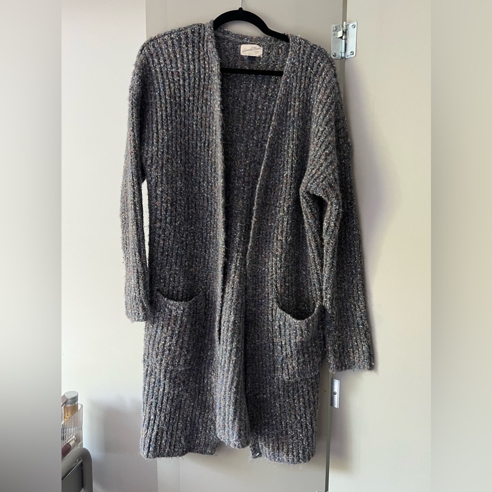 Thigh Length Cardigan